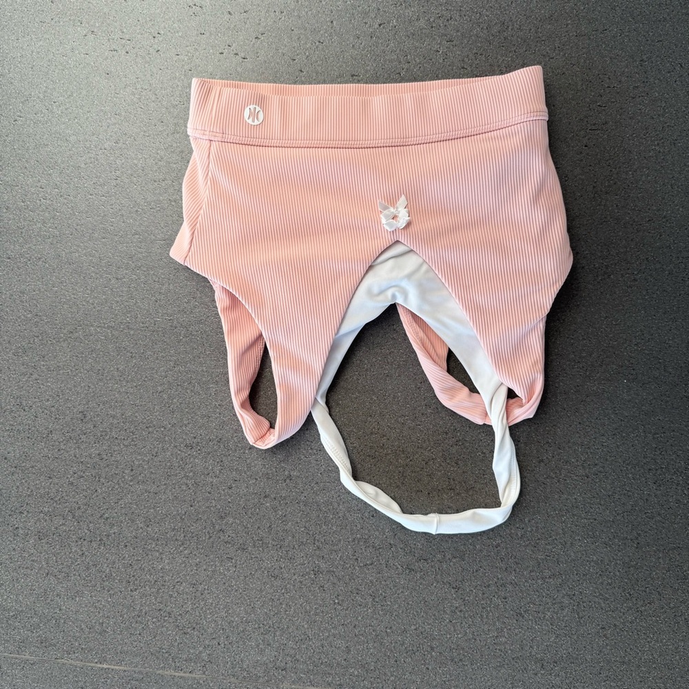 ASTORIA Pink Ribbed Athletic Sports bra